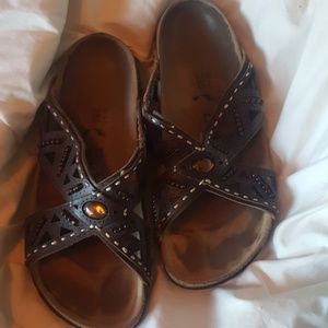 Birkenstock brown sandals